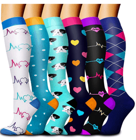 Copper Compression Socks Women & Men(6 Pairs)