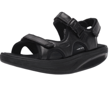 MBT Men's Kisumu 3S Rocker Bottom Leather Sandals