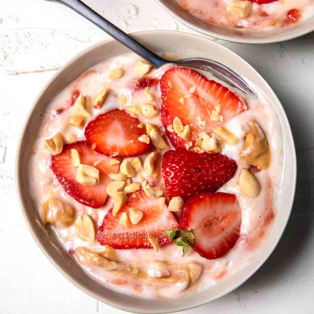 Greek Yogurt With Strawberries Recipe Healthy Dessert